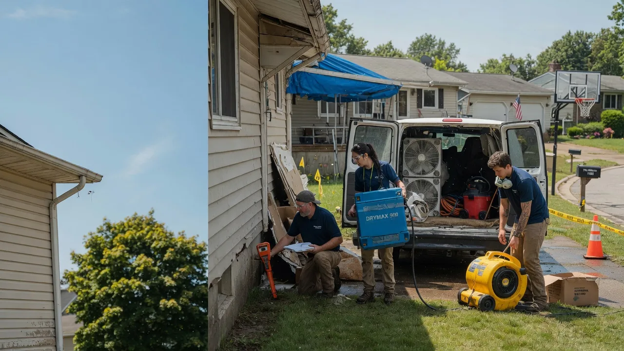 Ceiling Leak Cleanup in Rome, NY near me